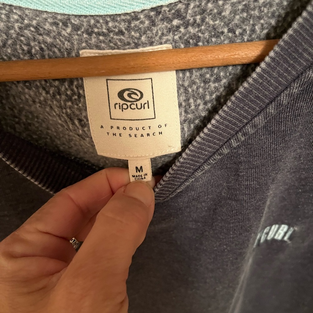 RIP CURL Womens Revival Crew Fleece - M - Picture 4 of 5